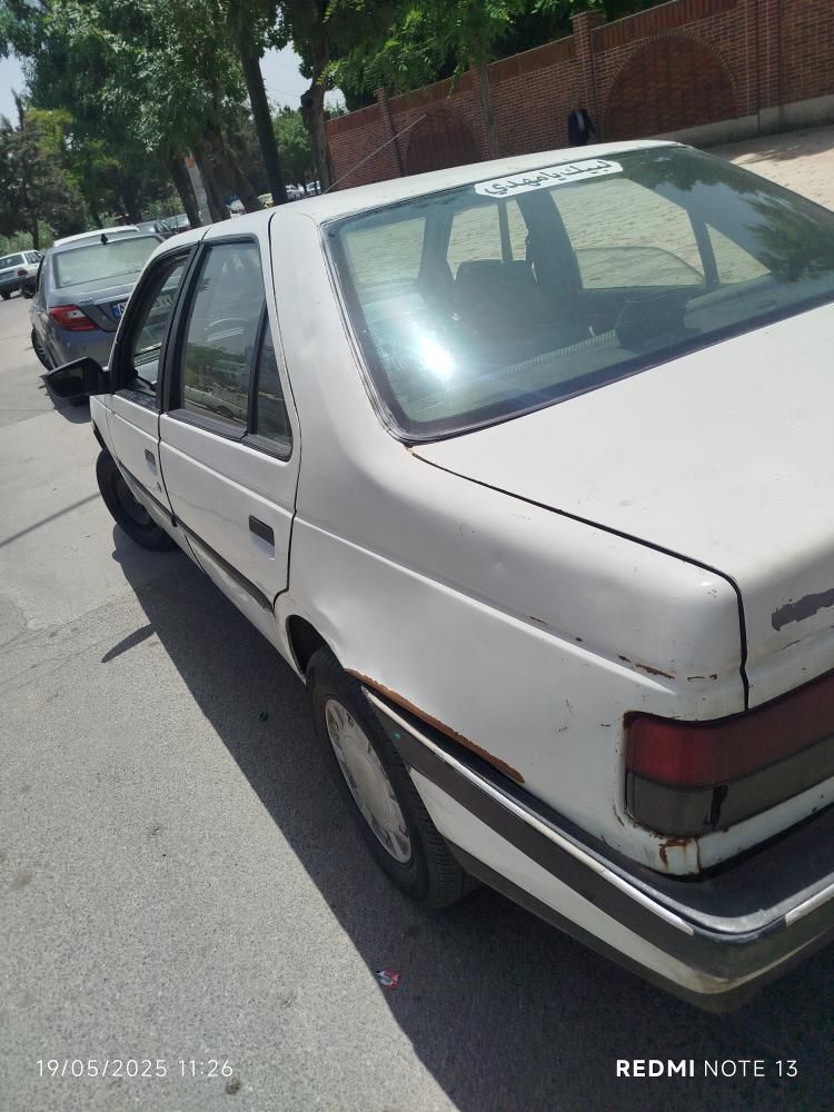 پژو آردی دوگانه سوز CNG - 1381