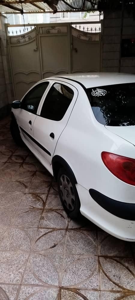 پژو ۲۰۶ صندوق دار v8 - 1393