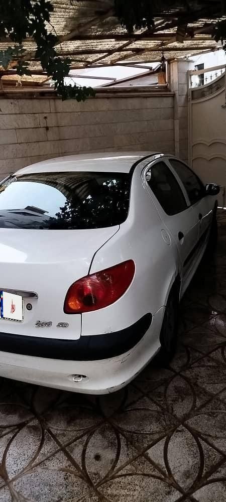 پژو ۲۰۶ صندوق دار v8 - 1393