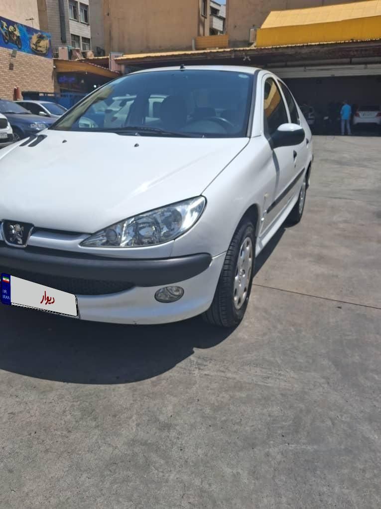 پژو ۲۰۶ صندوق دار v8 - 1396
