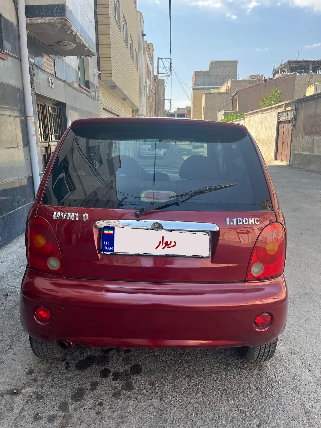 ام وی ام 110 چهار سیلندر دنده ای - 1390
