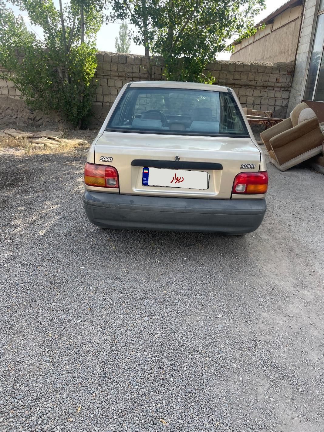 پراید صبا بنزینی - 1387