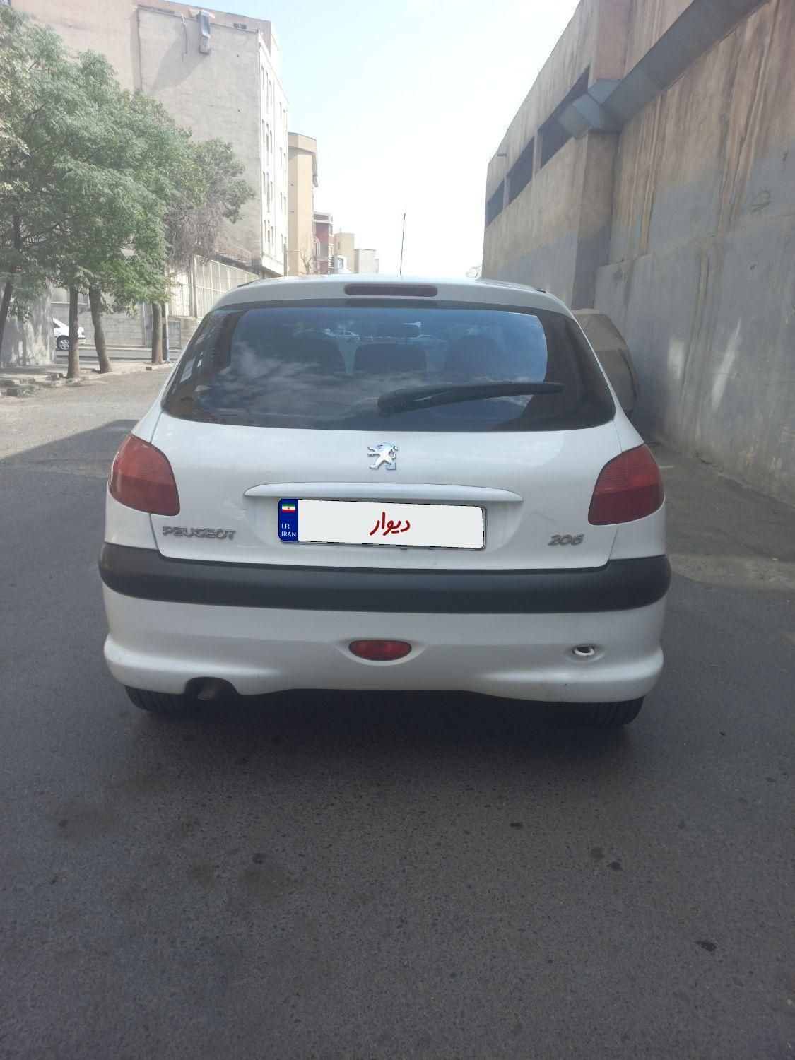 پژو 206 تیپ 3 - 1387