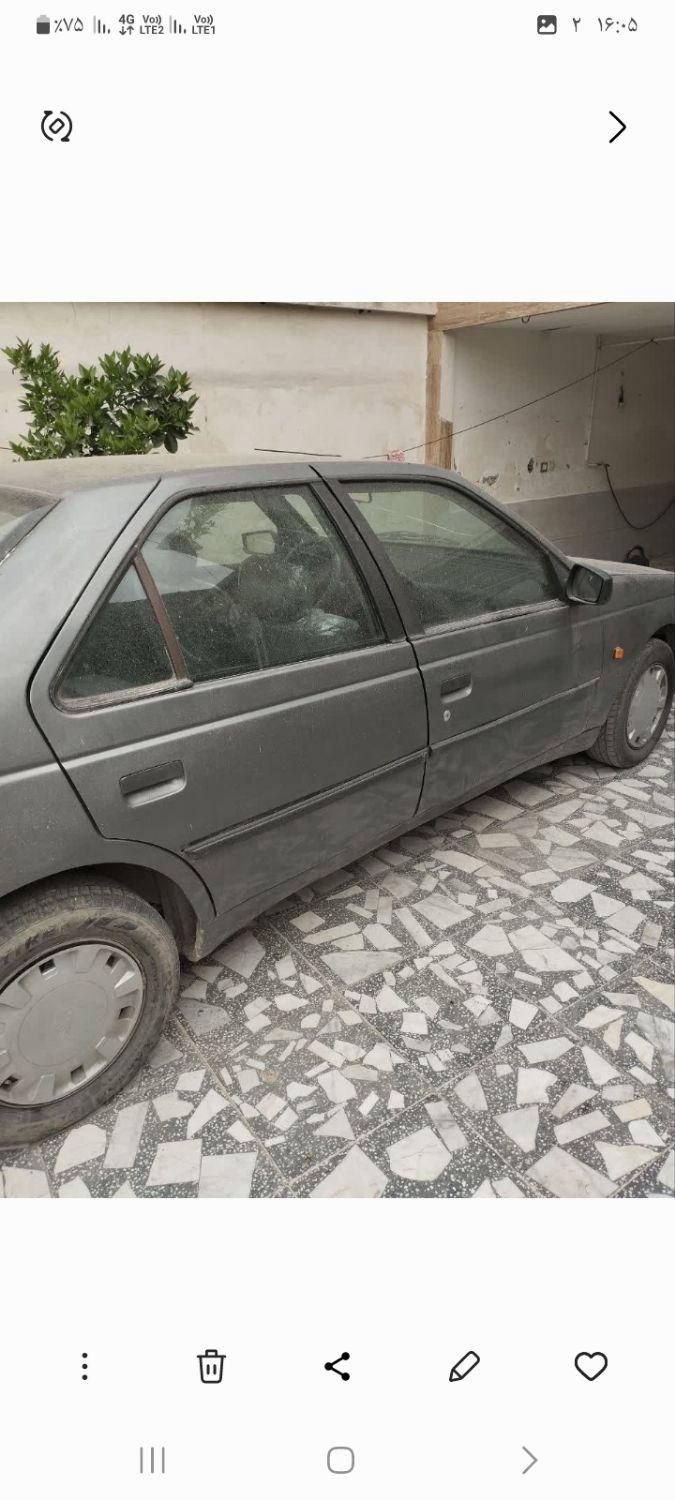 پژو روآ G2 دوگانه سوز - 1389