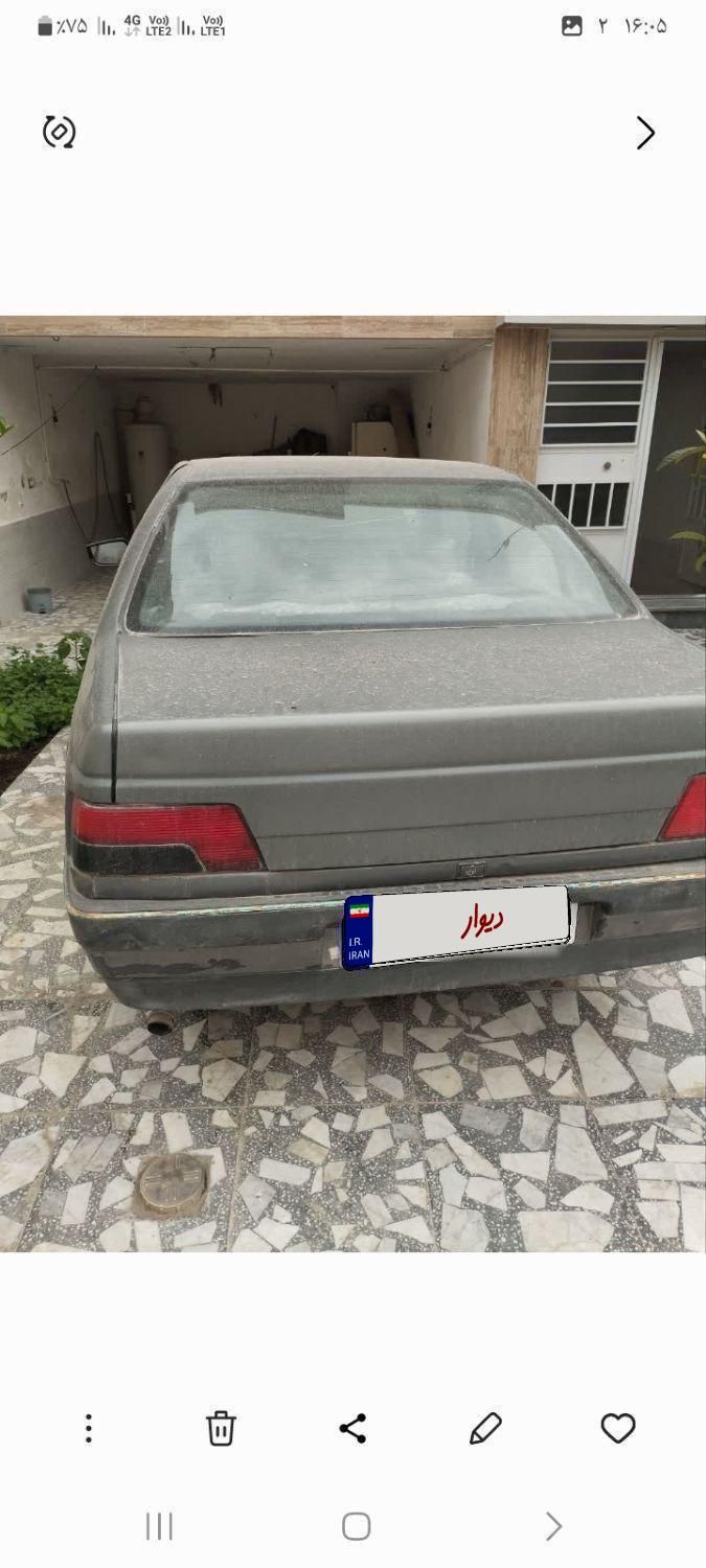 پژو روآ G2 دوگانه سوز - 1389