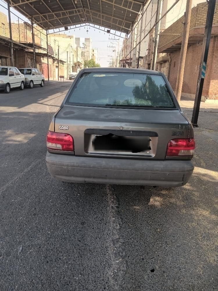 پراید صبا بنزینی - 1386