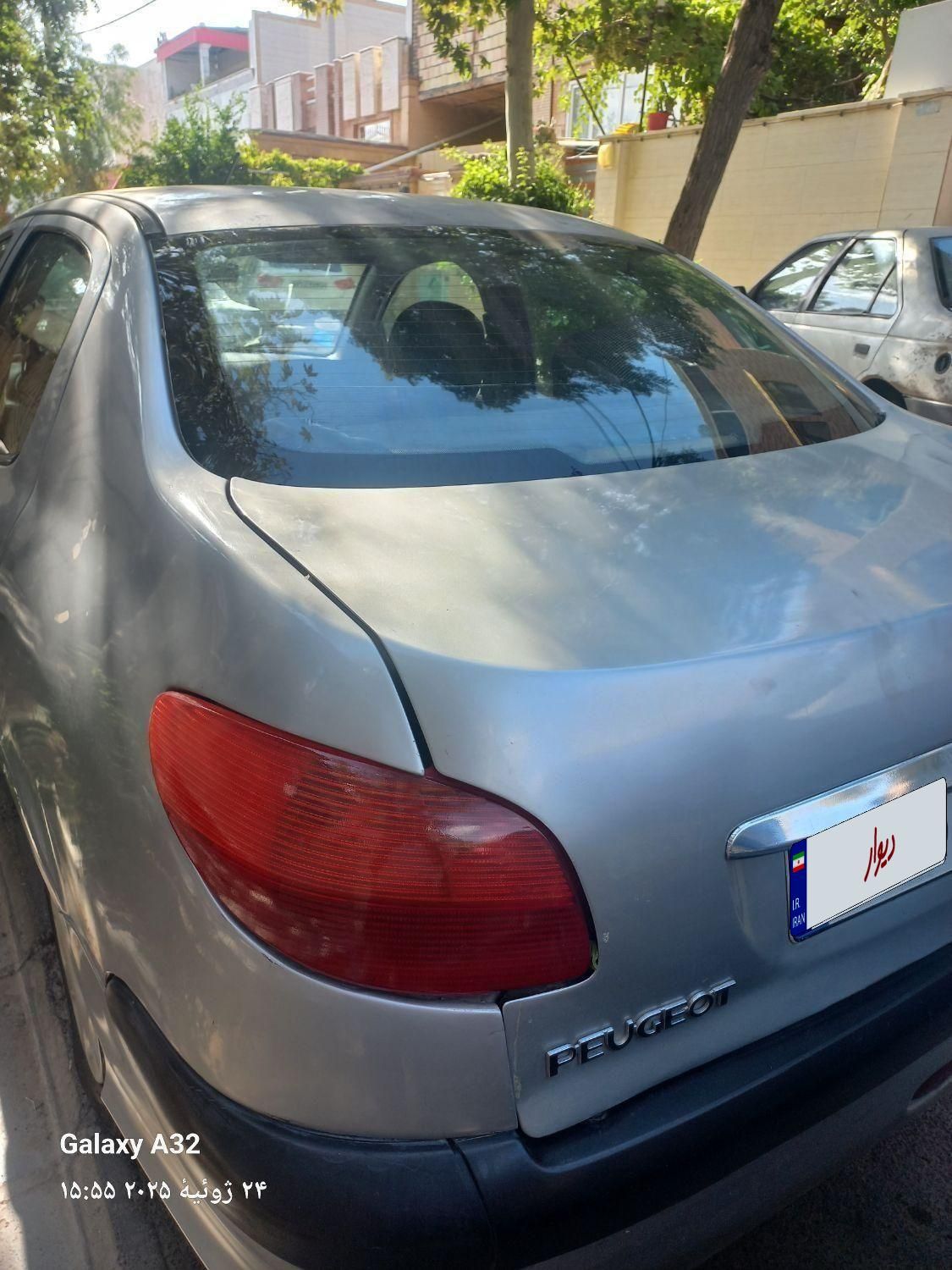 پژو ۲۰۶ صندوق دار v8 - 1386