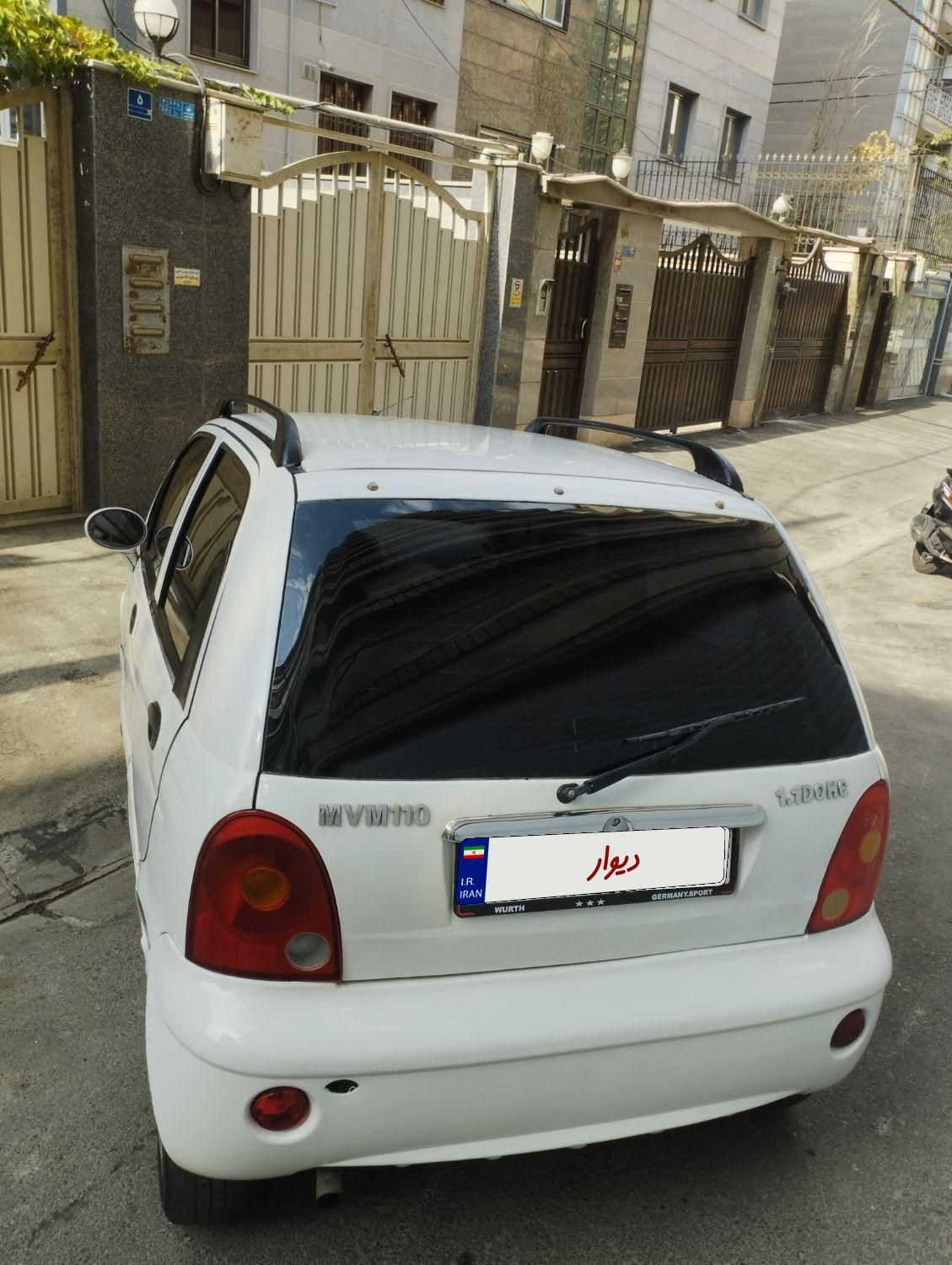 ام وی ام 110 چهار سیلندر دنده ای - 1391