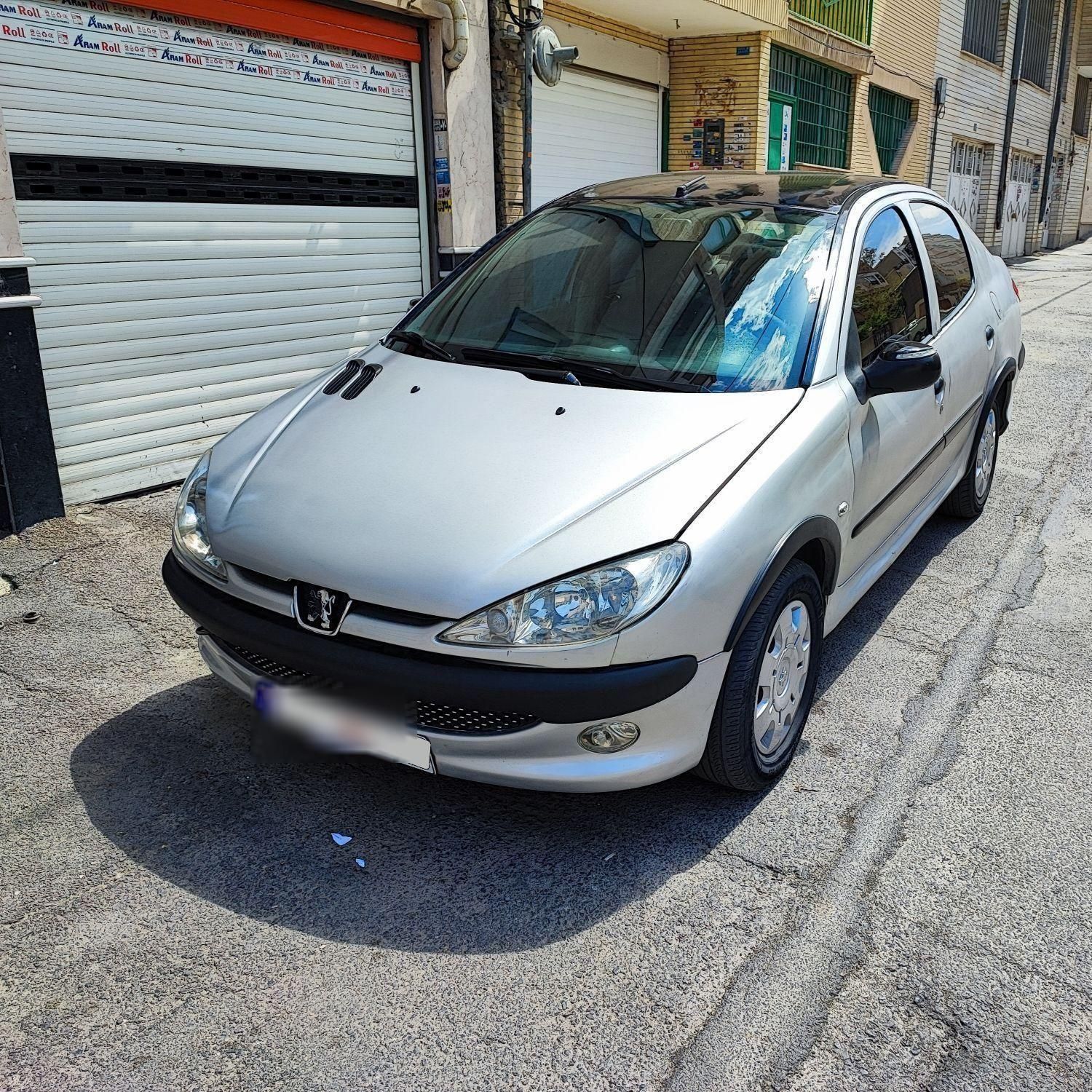 پژو ۲۰۶ صندوق دار v8 - 1387