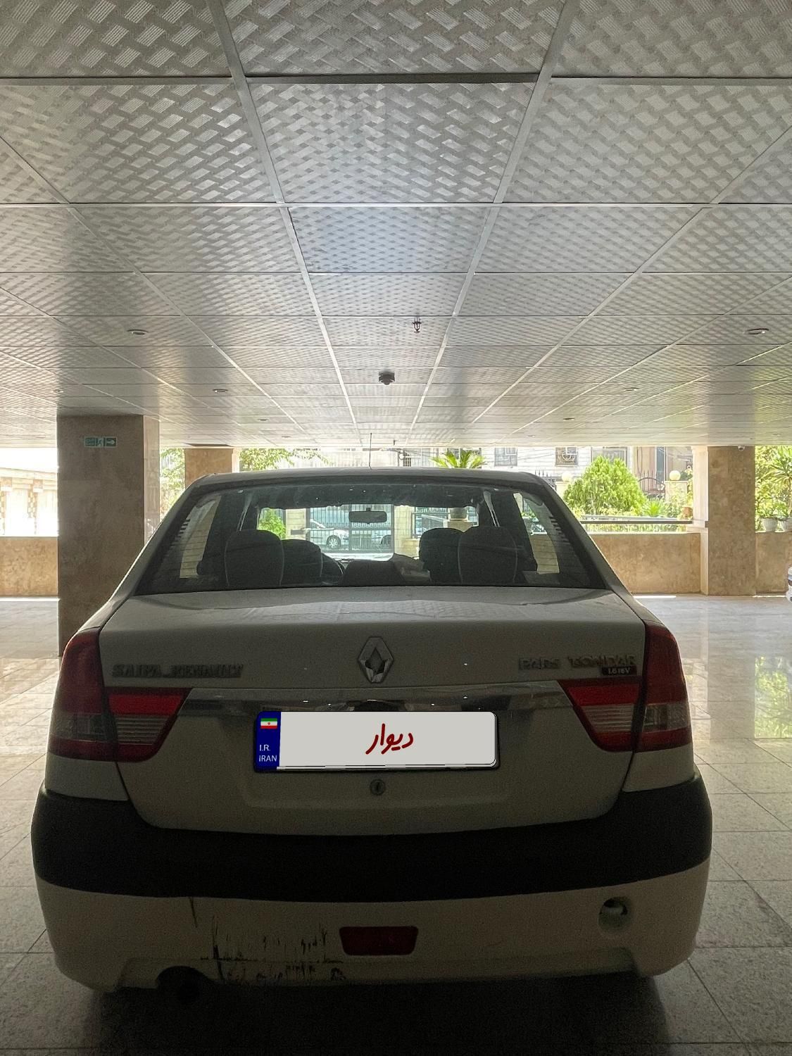 رنو پارس تندر گیربکس JHQ + مولتی مدیا - 1396