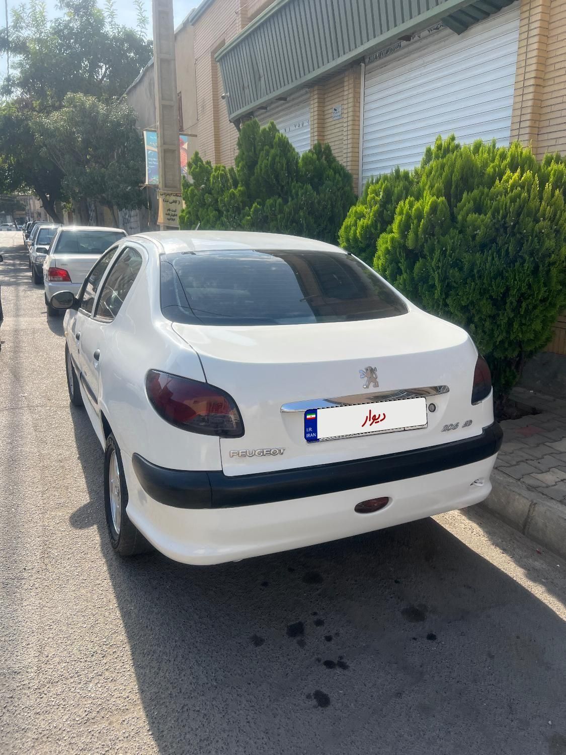 پژو ۲۰۶ صندوق دار v8 - 1388