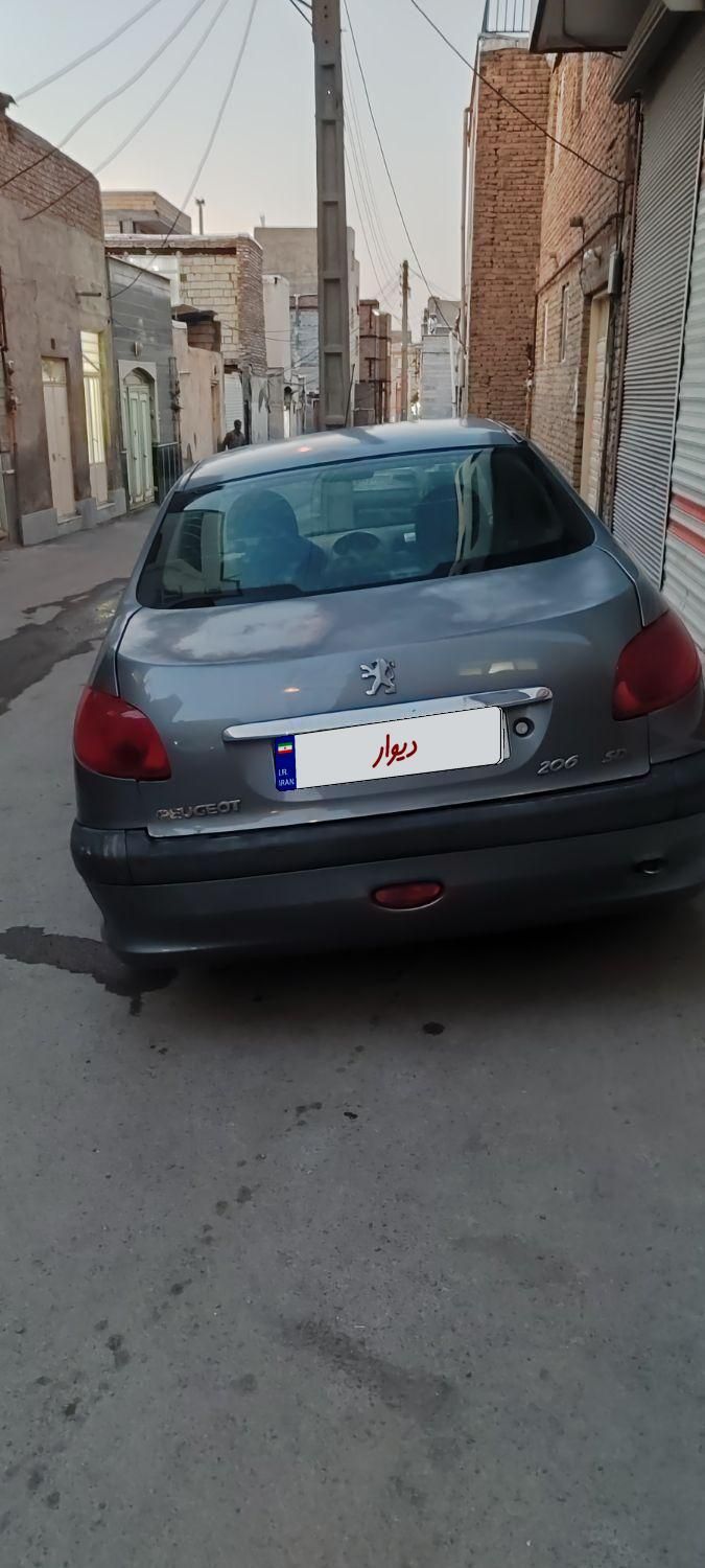 پژو ۲۰۶ صندوق دار v20 - 1388