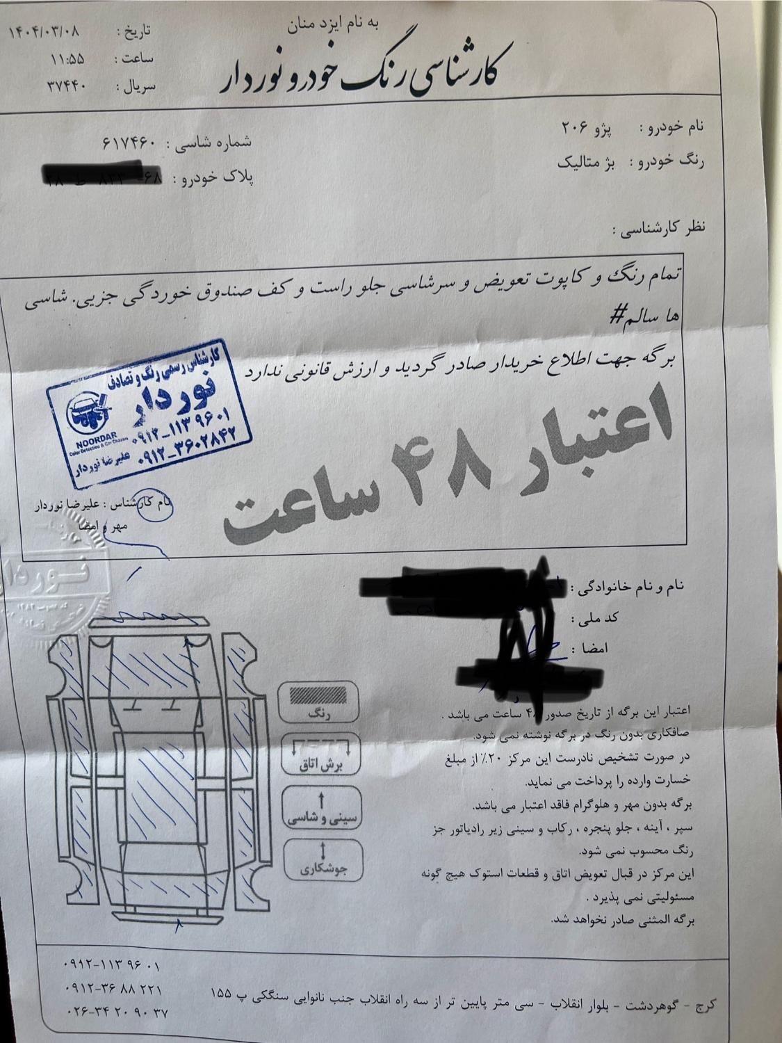 پژو 206 تیپ 2 - 1383
