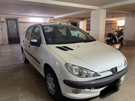 پژو ۲۰۶ صندوق دار v8 - 1391