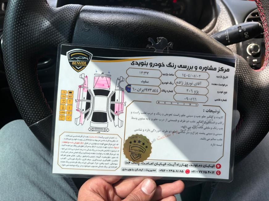 پژو 206 تیپ 2 - 1388