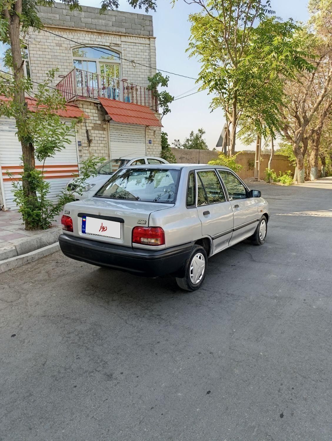 پراید صبا بنزینی - 1386