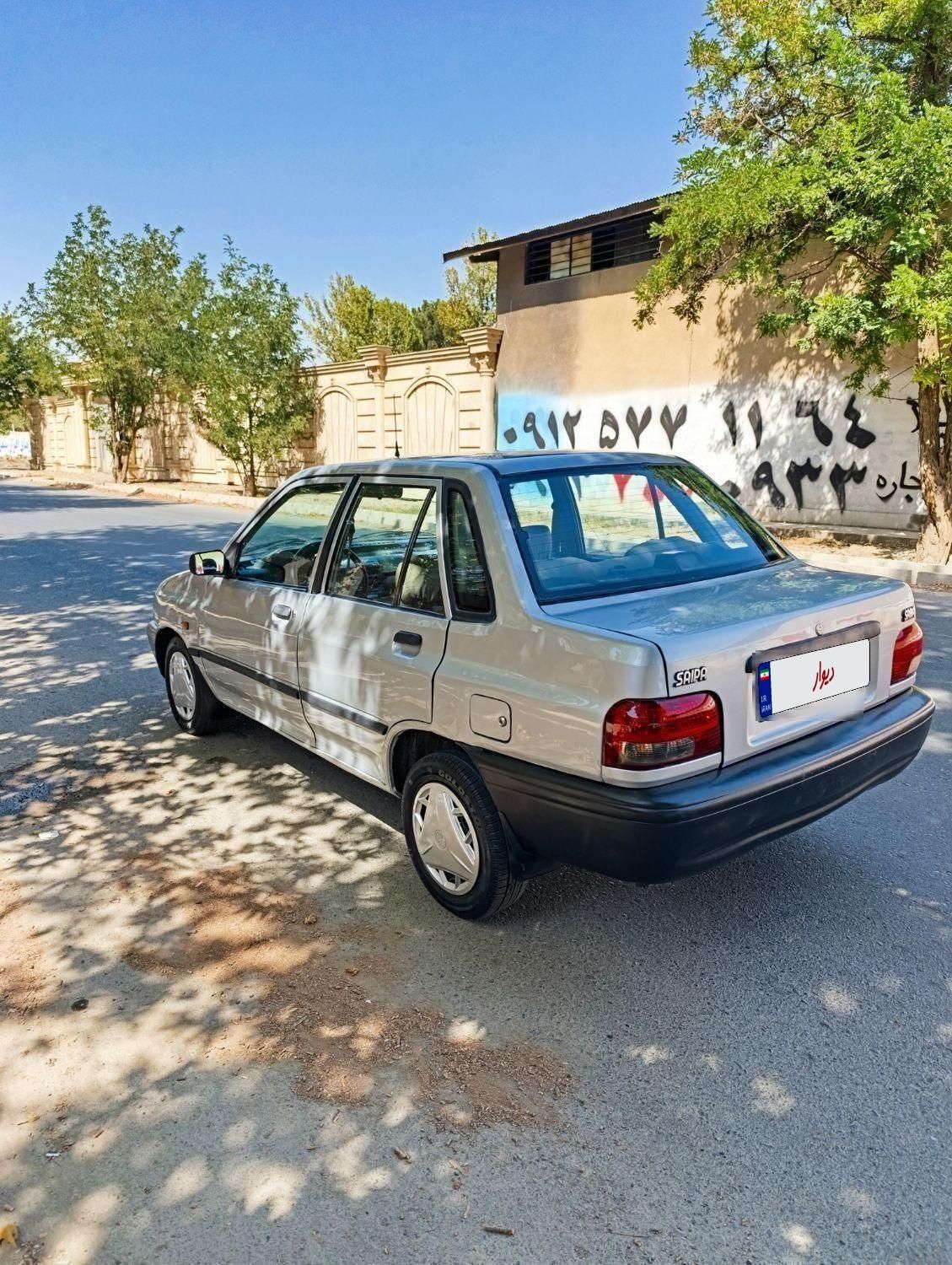 پراید صبا بنزینی - 1386