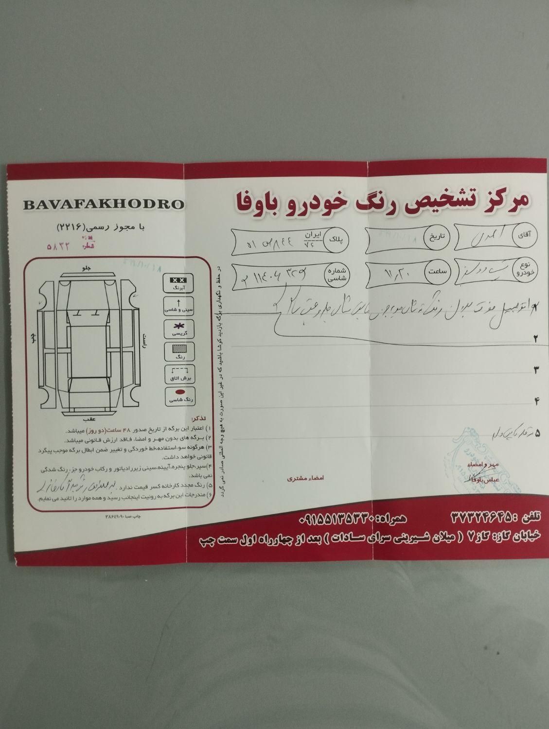 تیبا 2 EX رینگ آلومینیومی - 1397