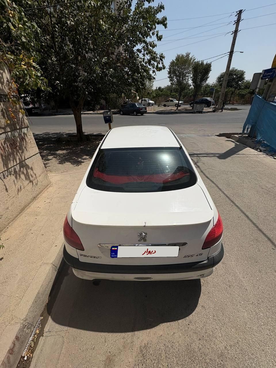 پژو ۲۰۶ صندوق دار v8 - 1390