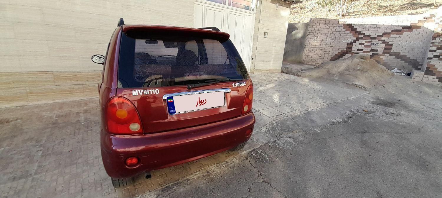 ام وی ام 110 چهار سیلندر دنده ای - 1390