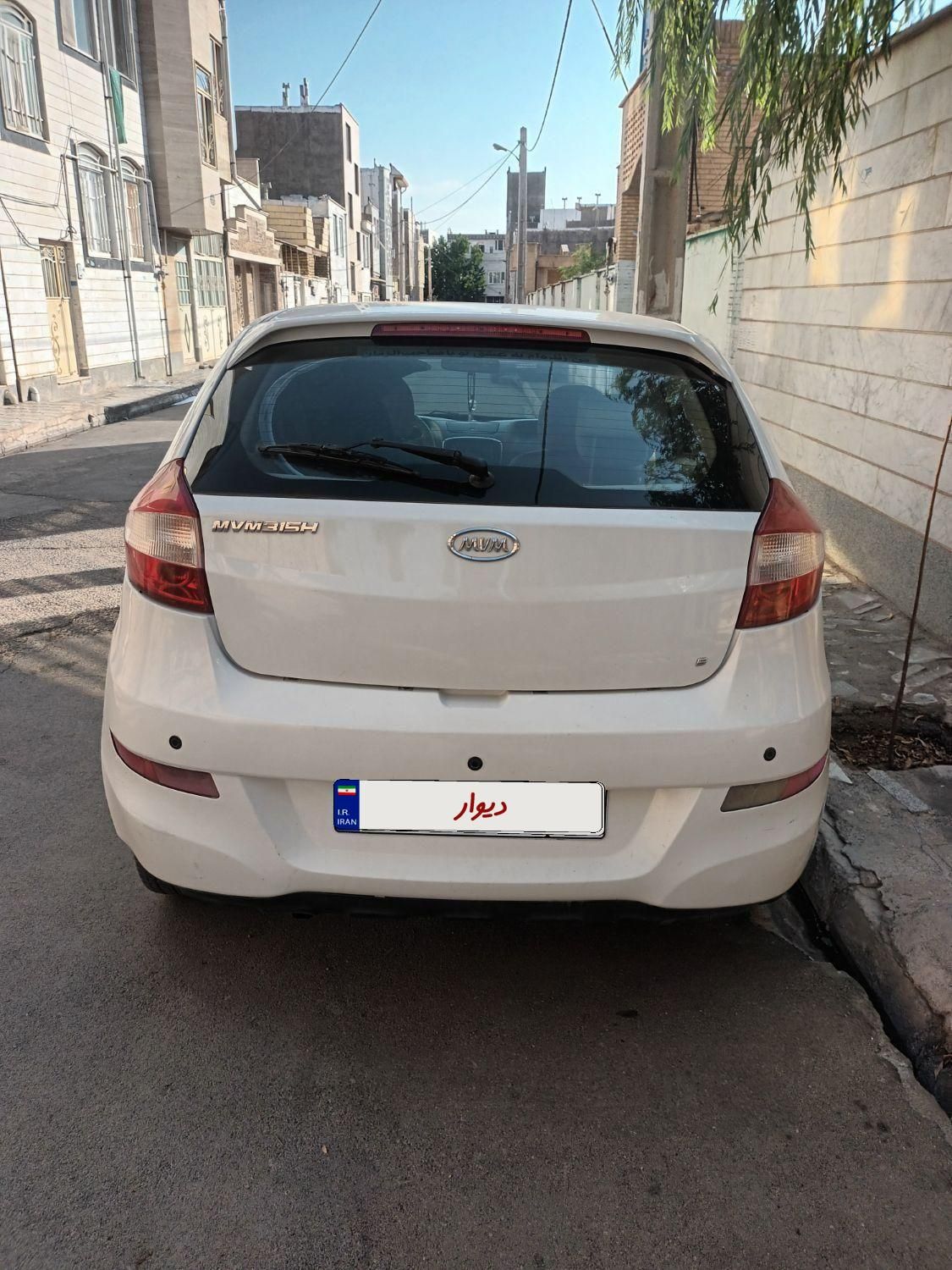 ام وی ام 315 هاچ بک اسپرت اکسلنت - 1396