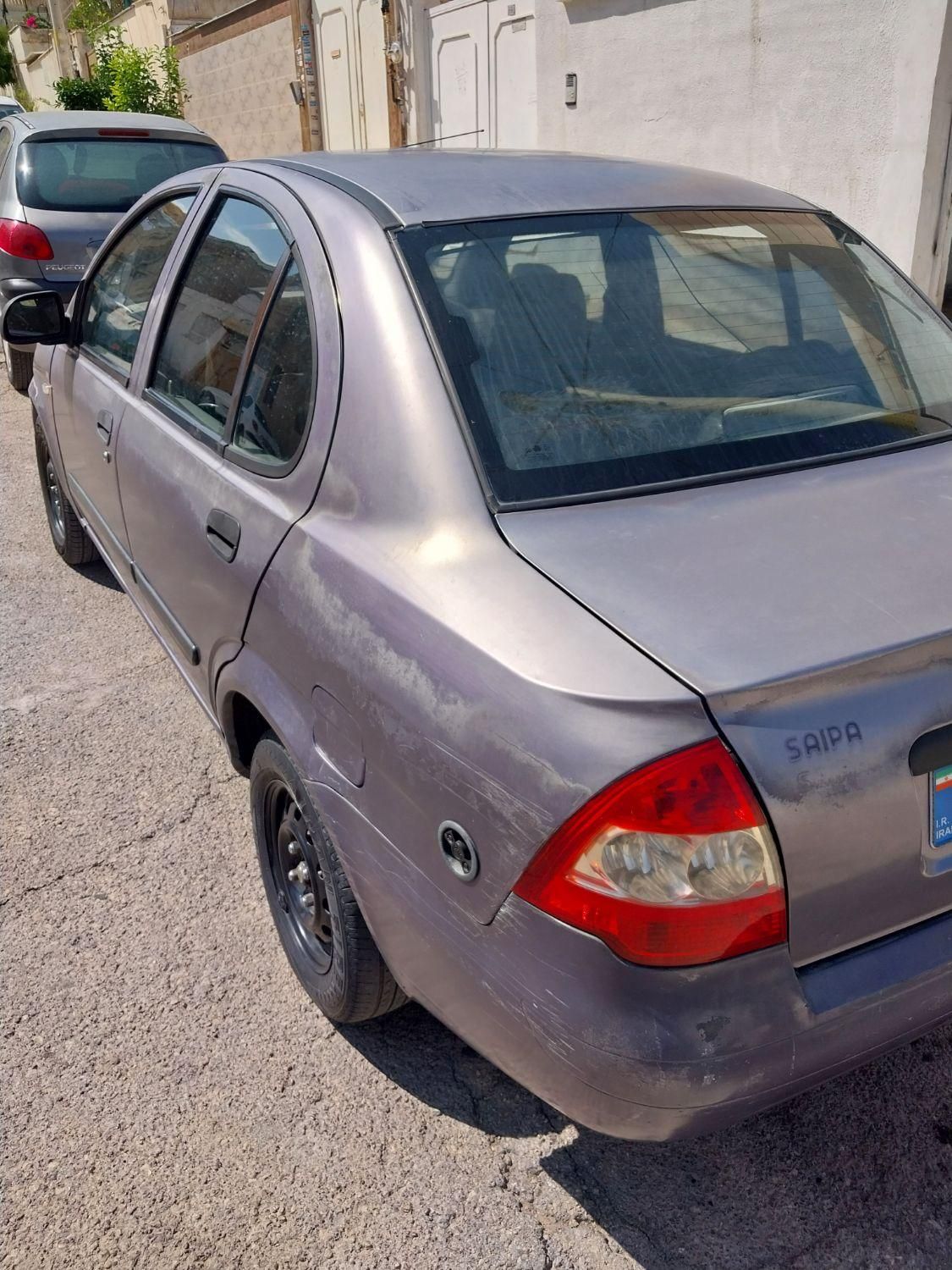 تیبا صندوق دار LX دوگانه سوز - 1390