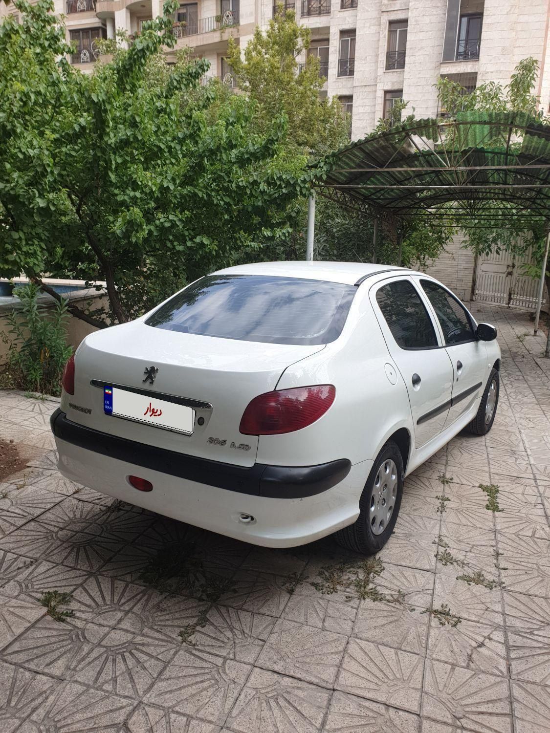 پژو ۲۰۶ صندوق دار v9 - 1387