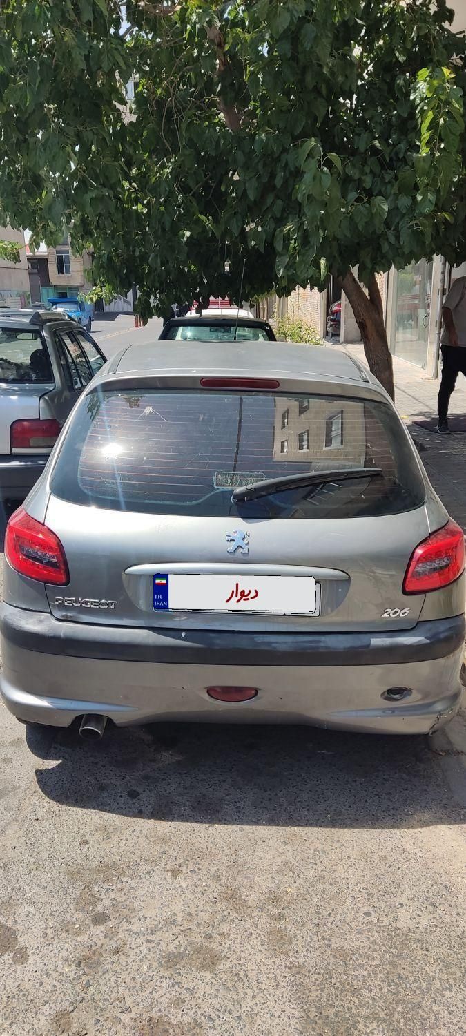پژو 206 تیپ 2 - 1386