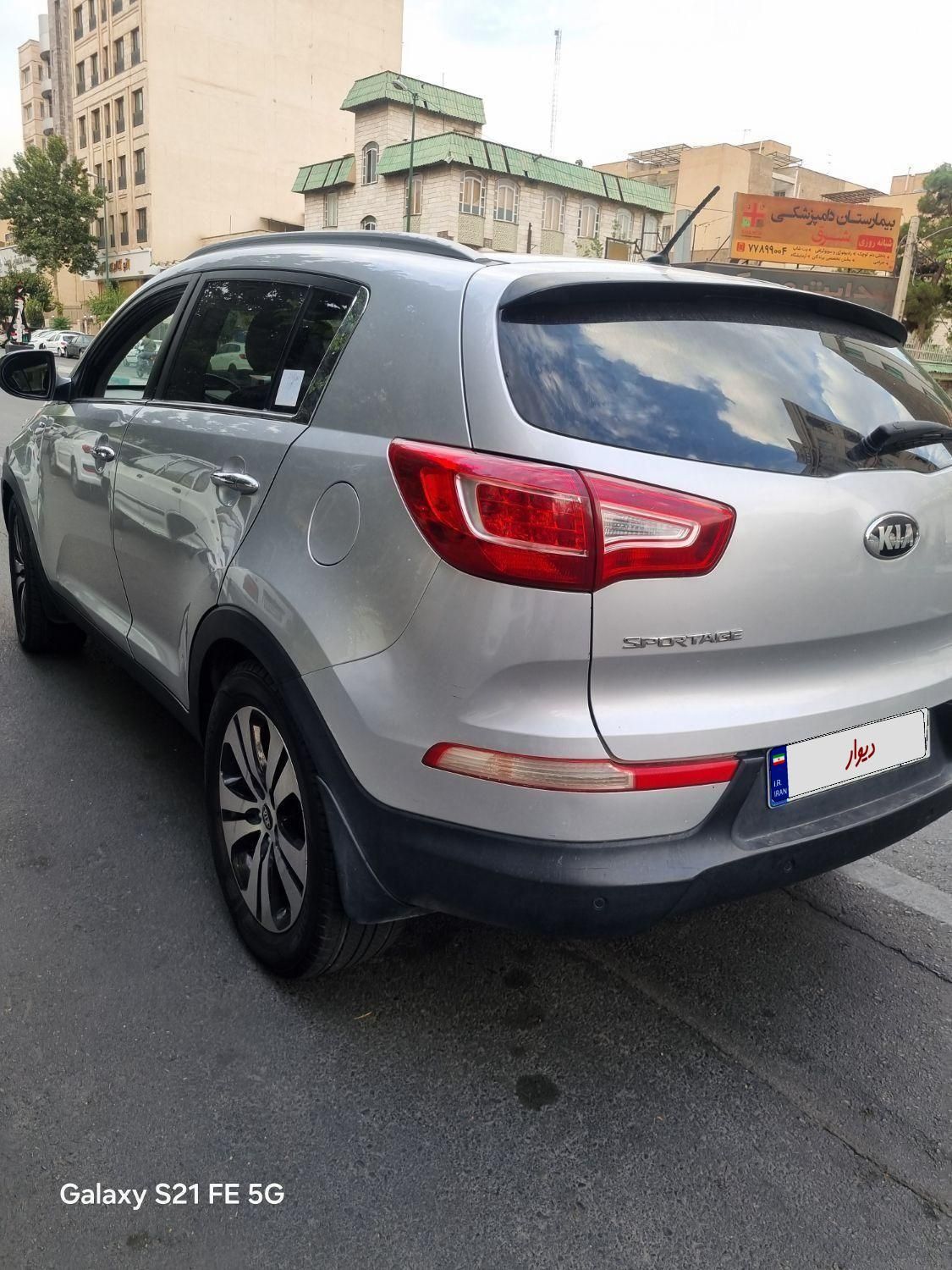 کیا اسپورتیج 4 سیلندر فول 2400cc - 2013
