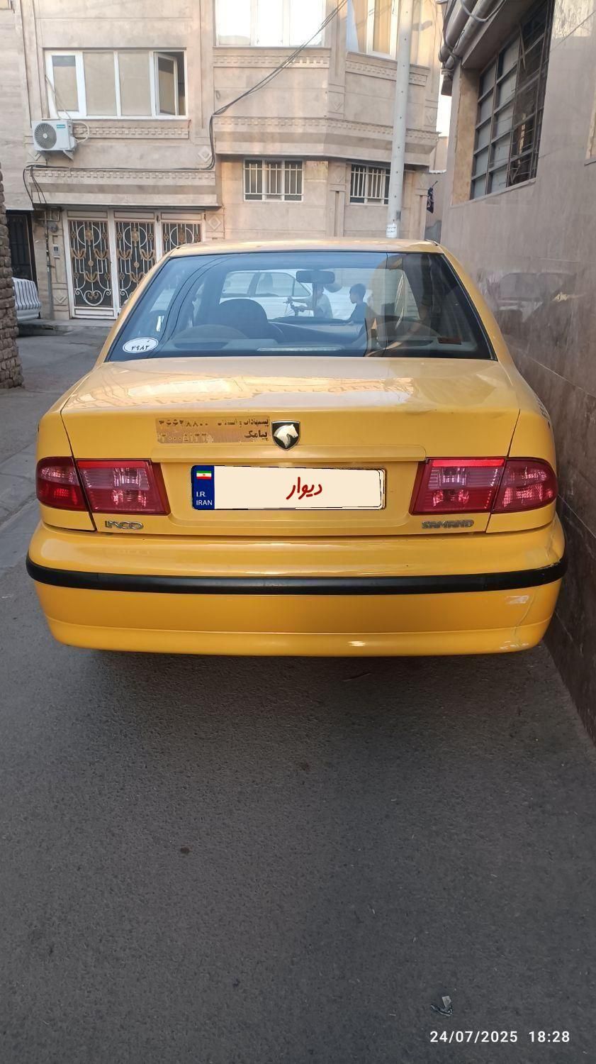 سمند LX EF7 دوگانه سوز - 1393