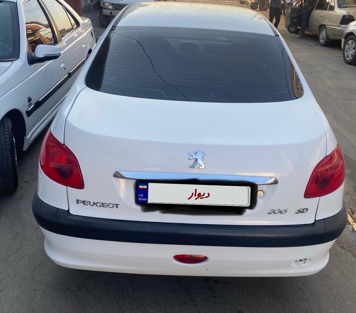 پژو ۲۰۶ صندوق دار v9 - 1388