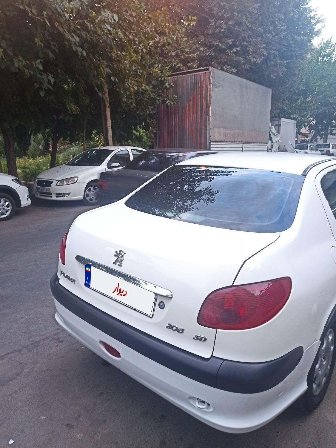 پژو ۲۰۶ صندوق دار v9 - 1388