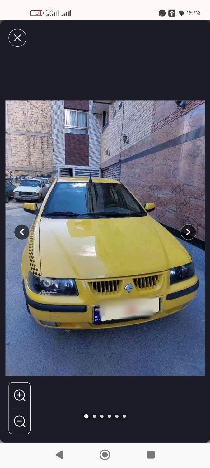 سمند LX EF7 دوگانه سوز - 1393