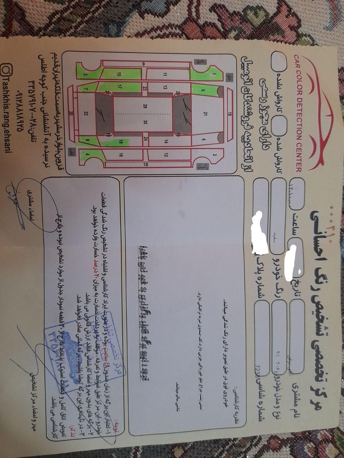 پژو 206 تیپ 2 - 1391