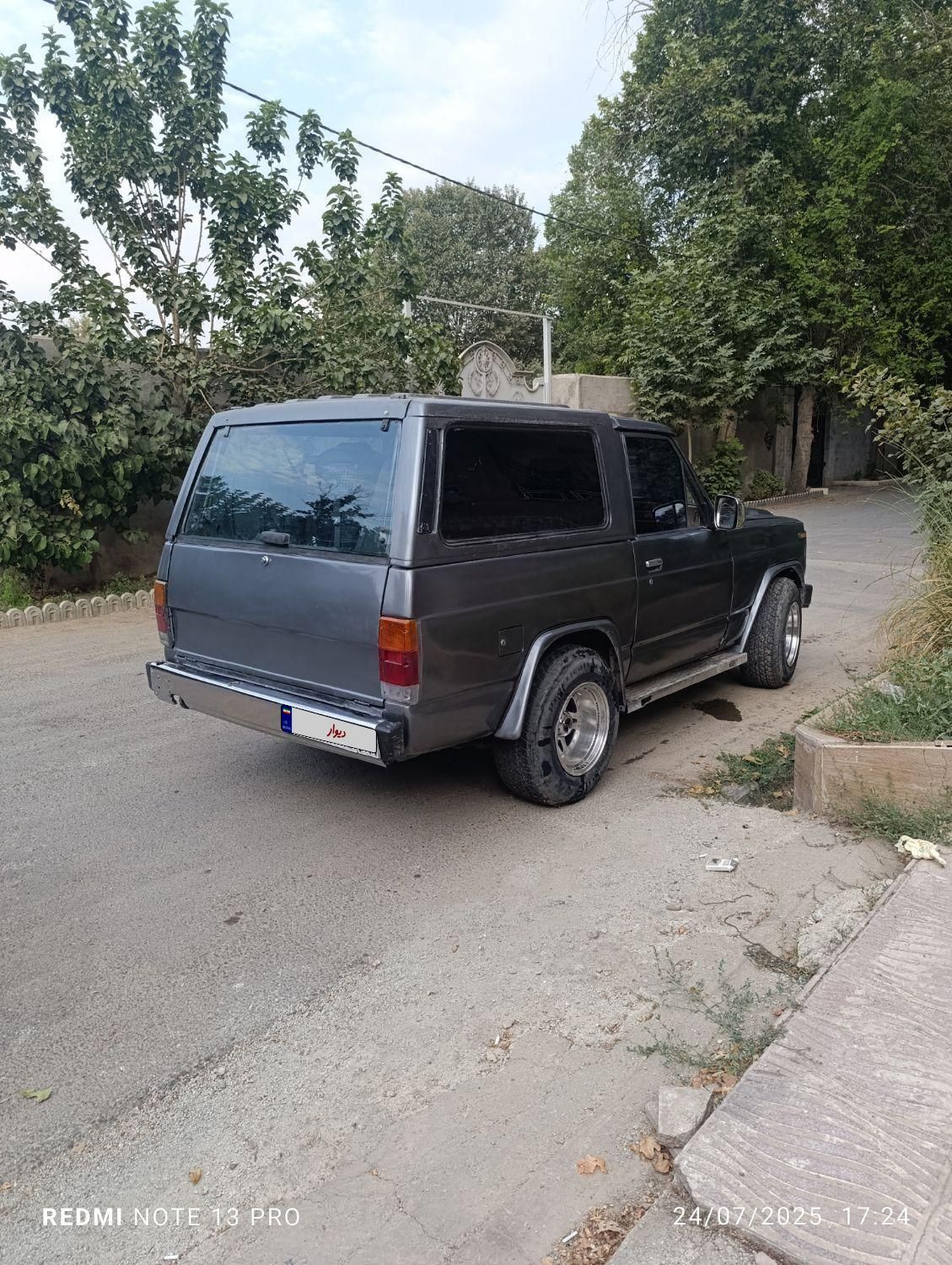 نیسان پاترول دو درب دنده‌ای - 1987