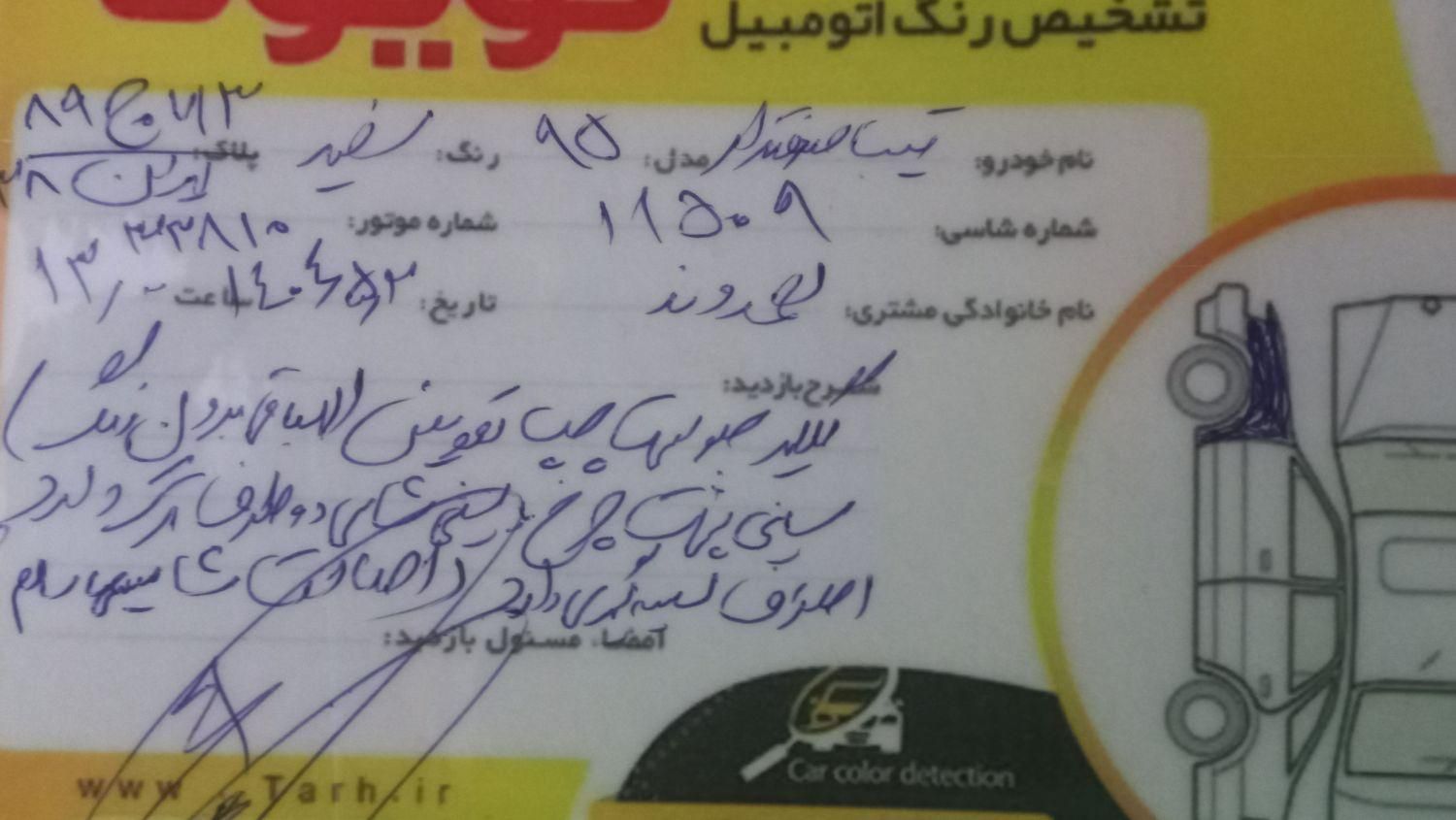 تیبا صندوق دار SX - 1395