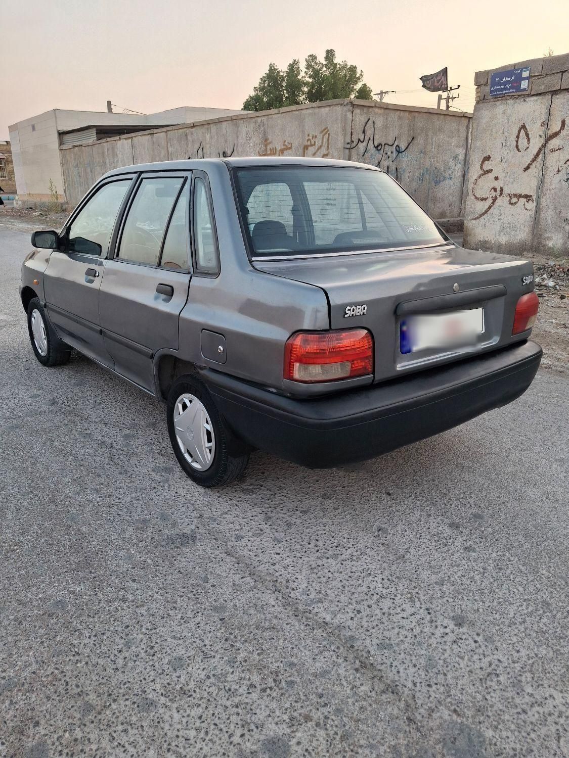 پراید صبا بنزینی - 1387