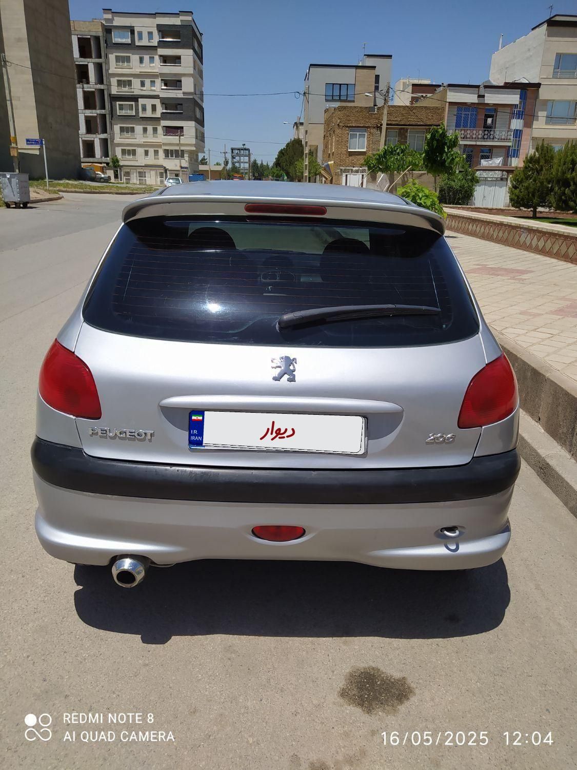 پژو 206 تیپ 2 - 1384