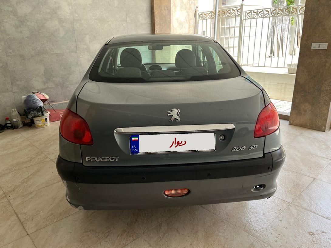 پژو ۲۰۶ صندوق دار v9 - 1390