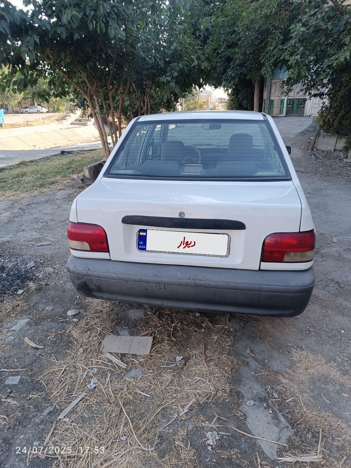 پراید صبا بنزینی - 1387