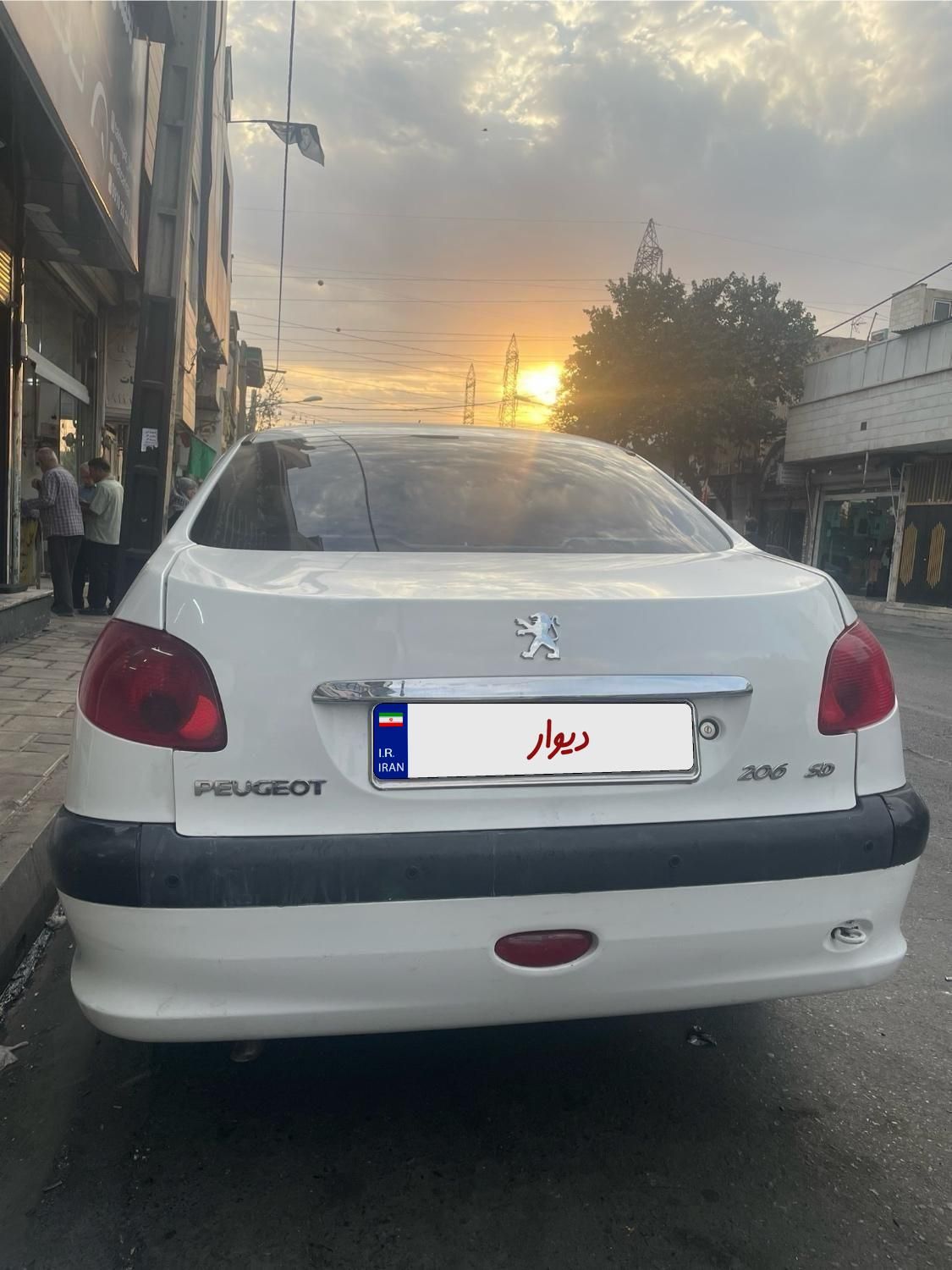 پژو ۲۰۶ صندوق دار v8 - 1398