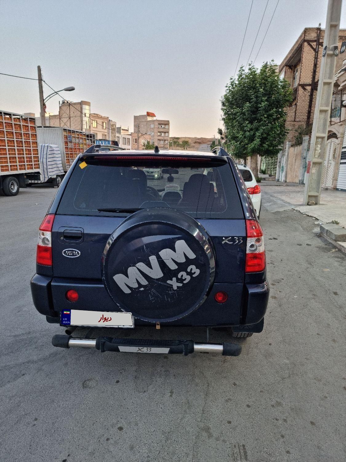 ام وی ام X33 دنده‌ای ساده - 1391