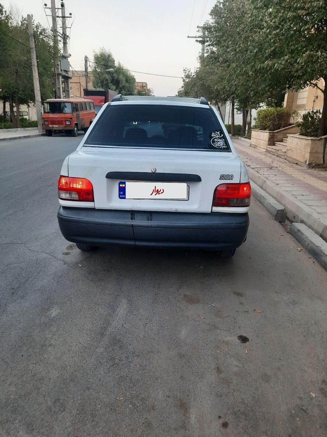 پراید صبا بنزینی - 1387