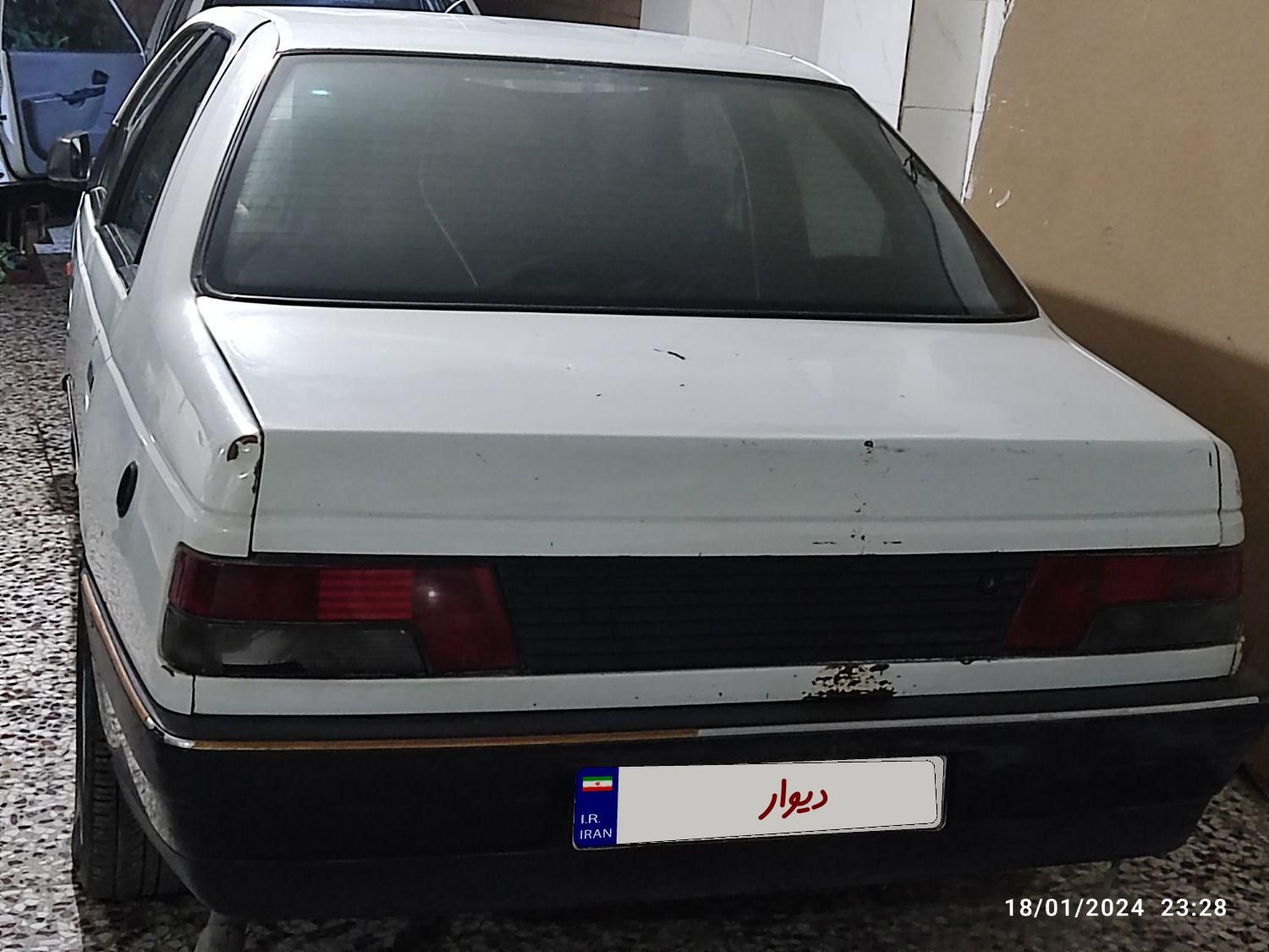 پژو آردی دوگانه سوز CNG - 1382
