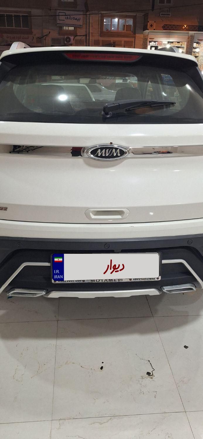 ام وی ام X22 دنده ای اسپرت لاکچری - 1402