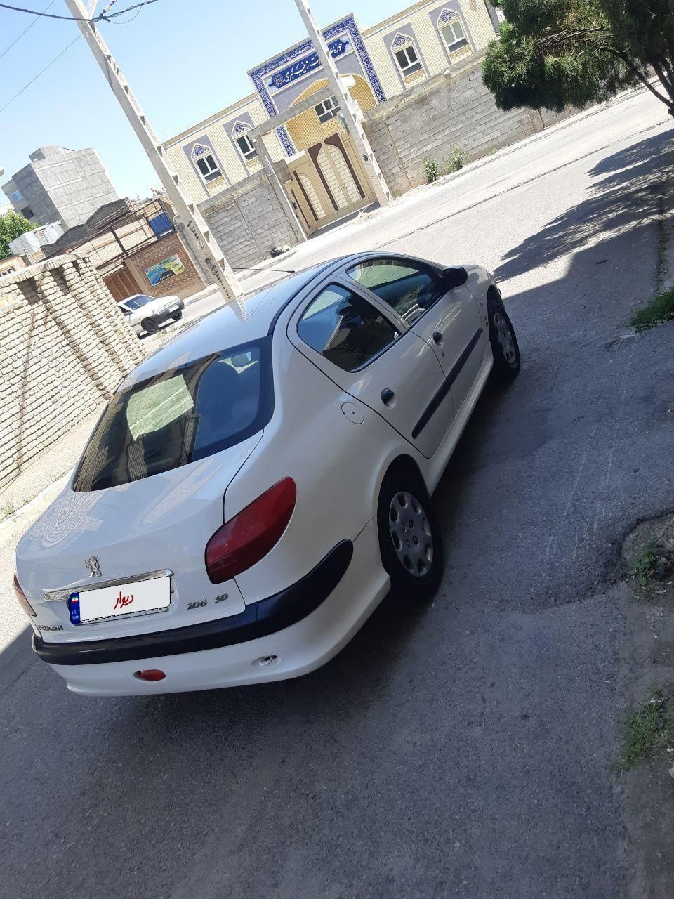 پژو ۲۰۶ صندوق دار v2 - 1389