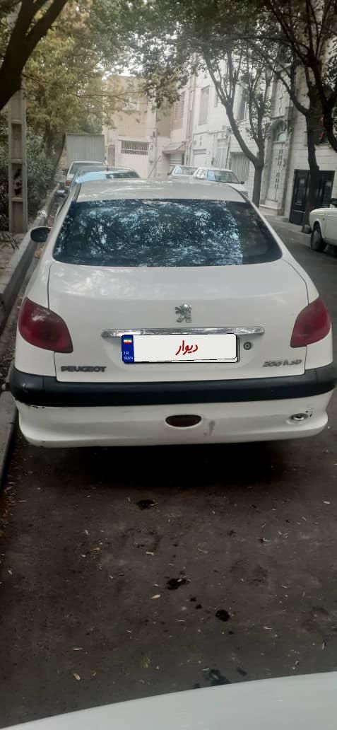 پژو ۲۰۶ صندوق دار v9 - 1390