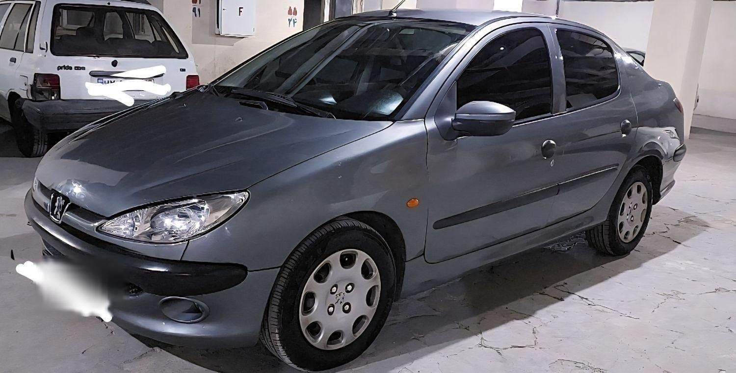 پژو ۲۰۶ صندوق دار v8 - 1390