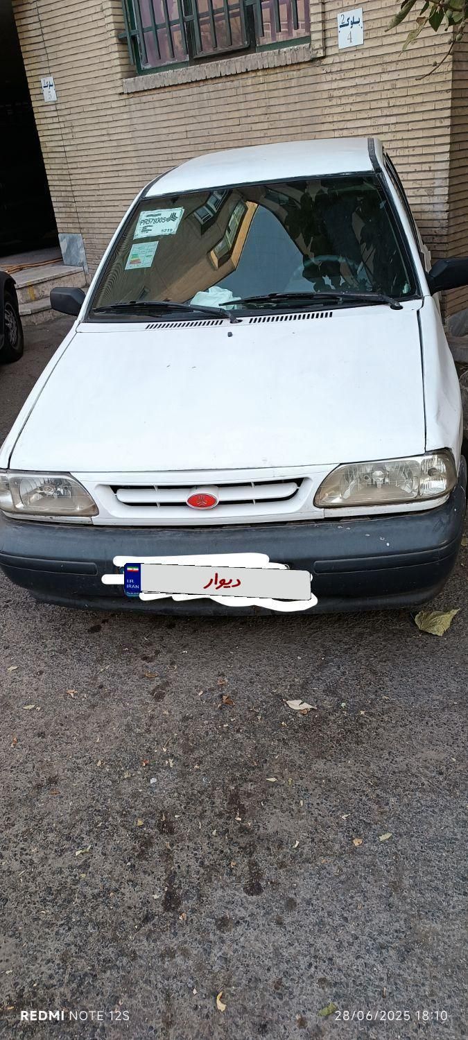 پراید صبا بنزینی - 1378