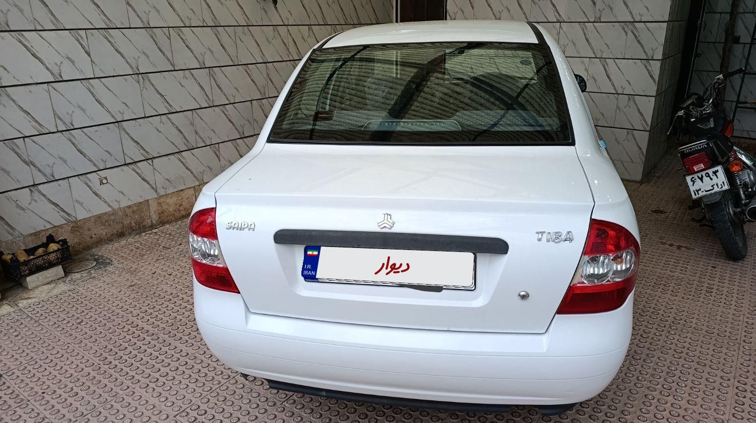 تیبا صندوق دار LX دوگانه سوز - 1393
